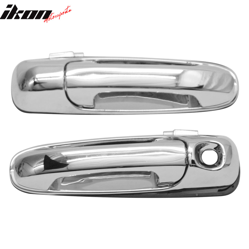 2002-2008 Dodge Ram 1500 2500 3500 Side Door Handle Covers Trim with 1 Key Hole
