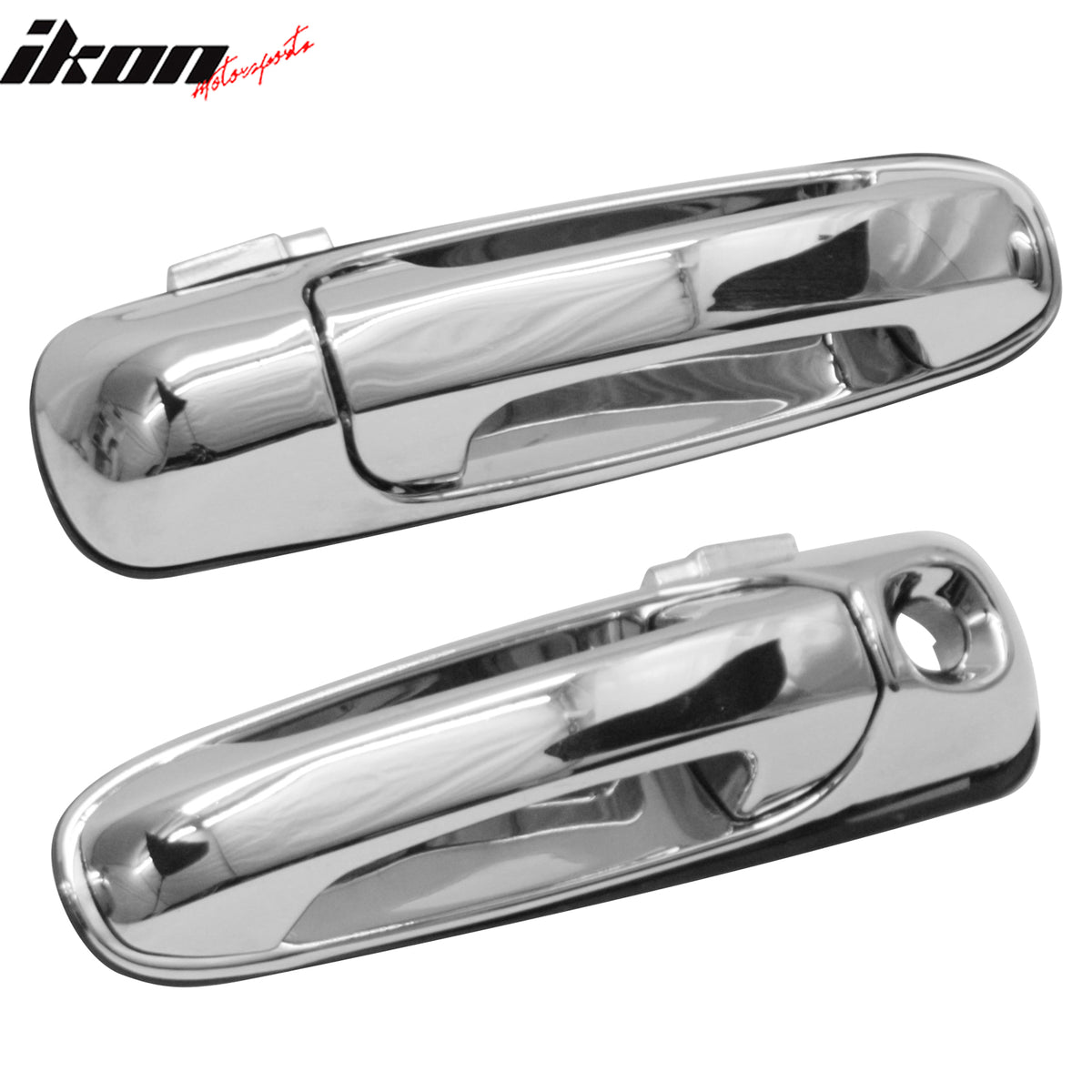 Fits 02-08 Dodge Ram 1500 2500 3500 Side Door Handle Covers Trim with 1 Key Hole