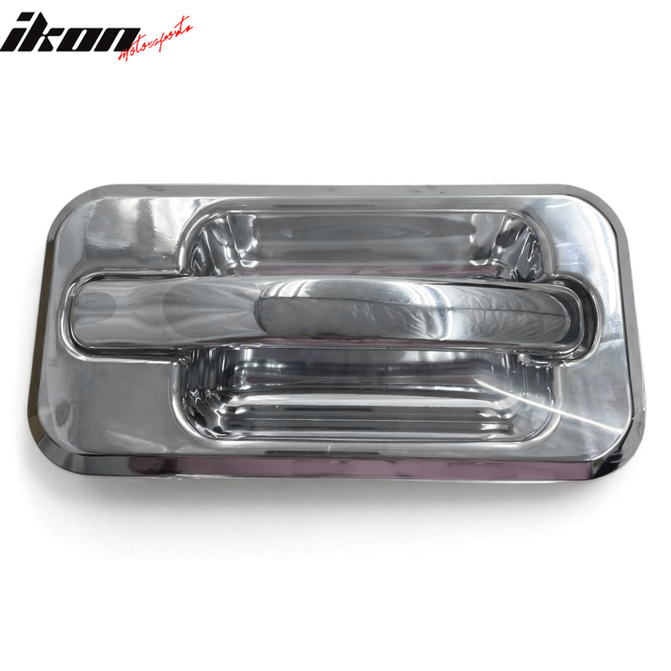 2003-2009 Hummer H2 P Style Rear Right Hand Door Handle Cover Chrome