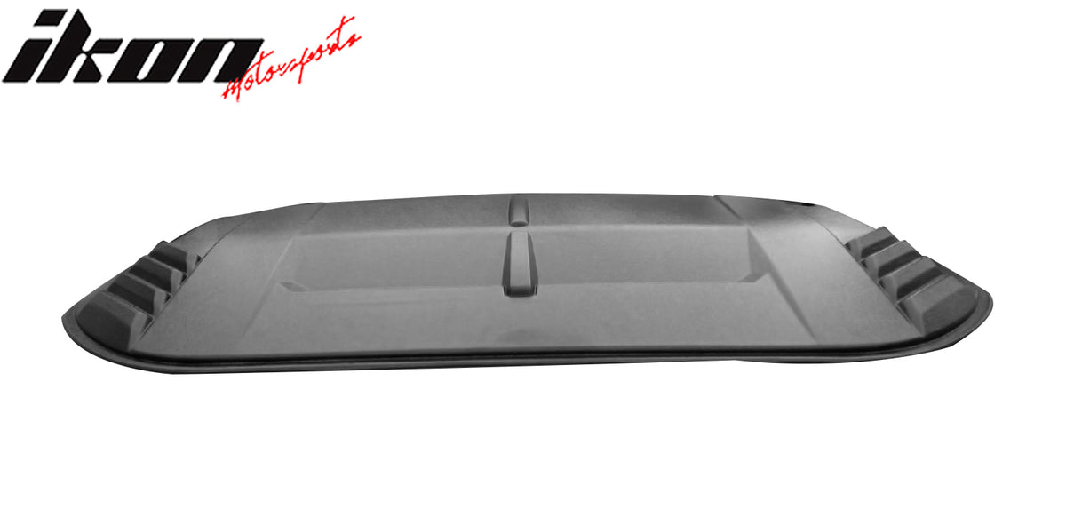 Fits 21-23 Ford Bronco Front Air Intake Hood Bonnet Cover Trim Sanded Black ABS
