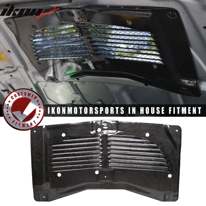 2003-2007 Mitsubishi Evo 8 9 Hood Scoop Vent Carbon Fiber