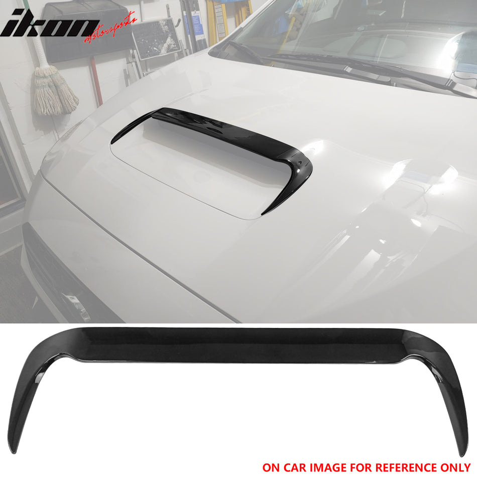 2015-2021 Subaru WRX D Style Gloss Black Front Hood Bonnet Cover