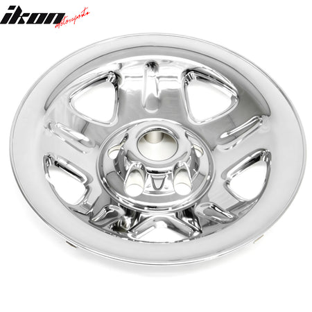 Fits 93-01 Jeep Cherokee 97-01 Wrangler 15" Wheel Covers Chrome Hubcaps Rim 4PCS