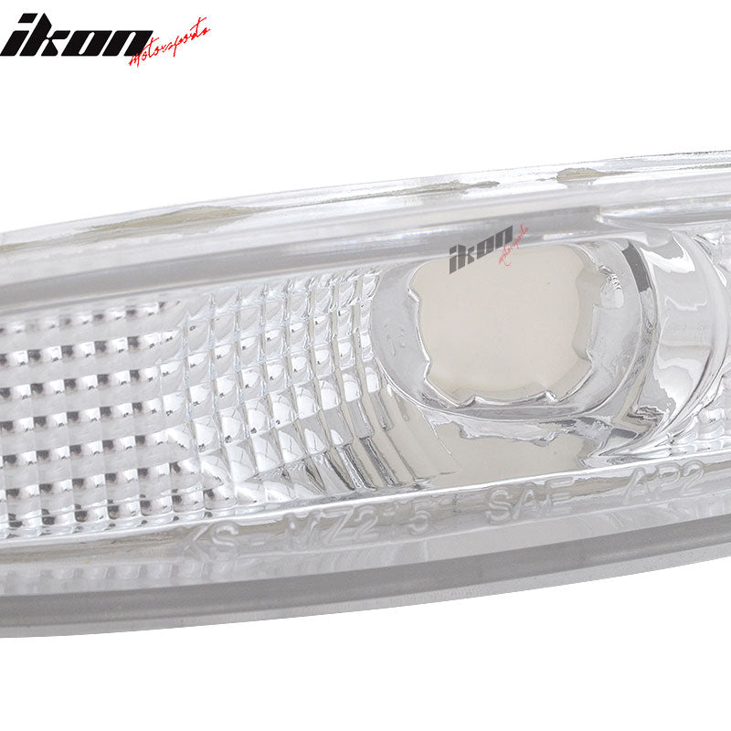 Fits 04+ Mazda 6 Euro Clear Bumper Lights Side Marker Signal Lamp Left Right 2PC