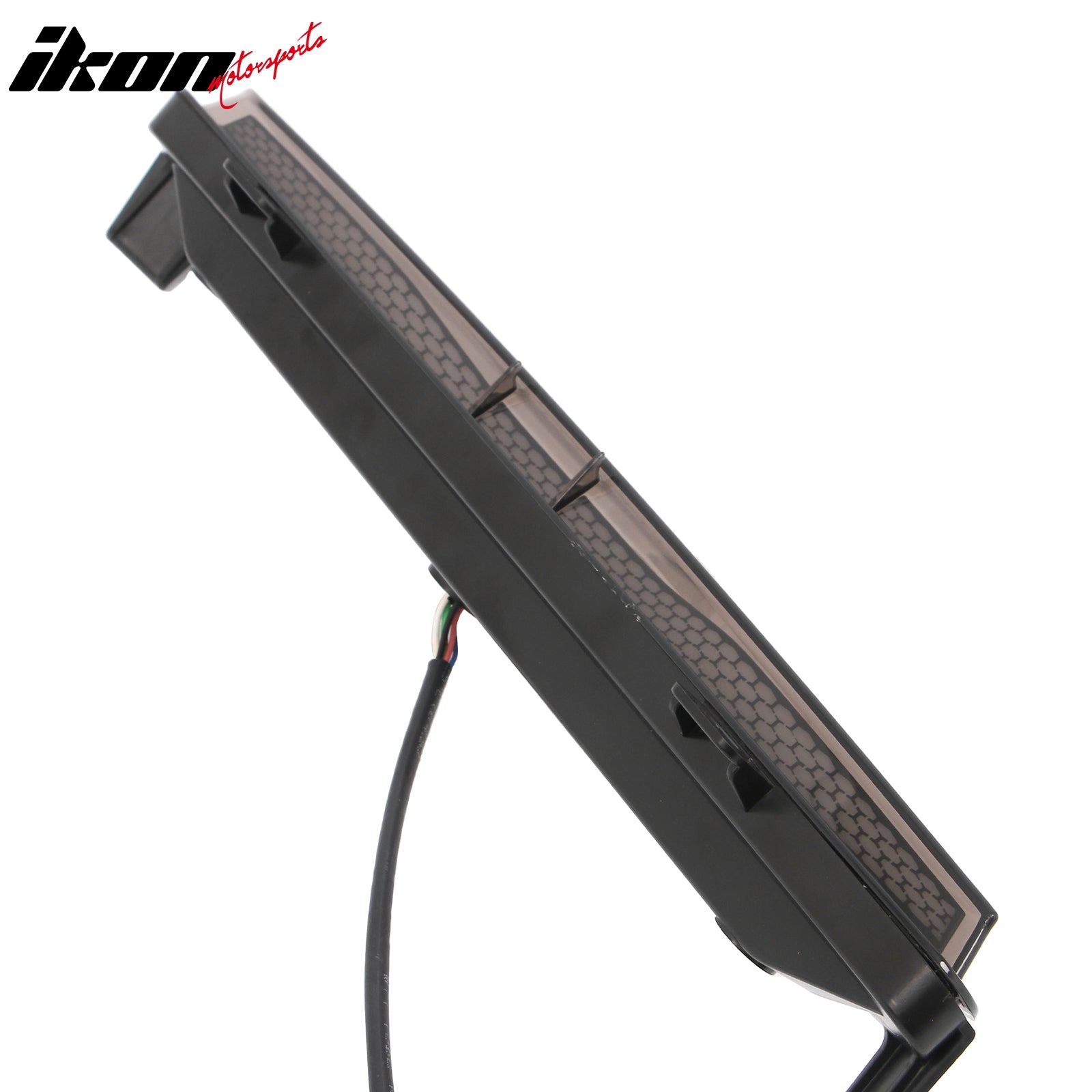 For 24-26 Ford Mustang GT-C Style LED ABS Rear Bumper Brake Light Smoked Len Red