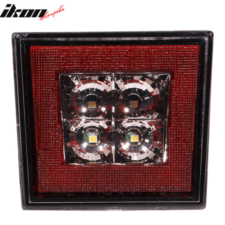 Universal Square Red 43 LED Rear Tail Third 3RD Brake Lights Stop Safety Lamp