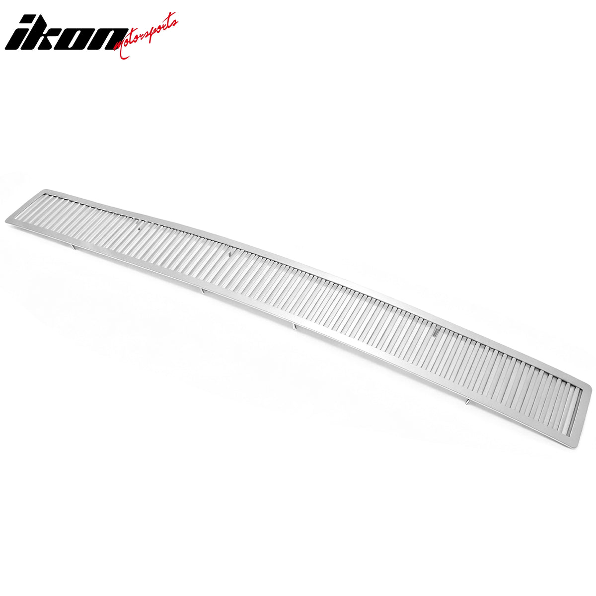 IKON MOTORSPORTS Front Lower Grille, Compatible with 2005-2006 Lincoln Navigator, Chrome Hexagon Bar Style Replacement Front Bumper Hood Grill, 1Piece