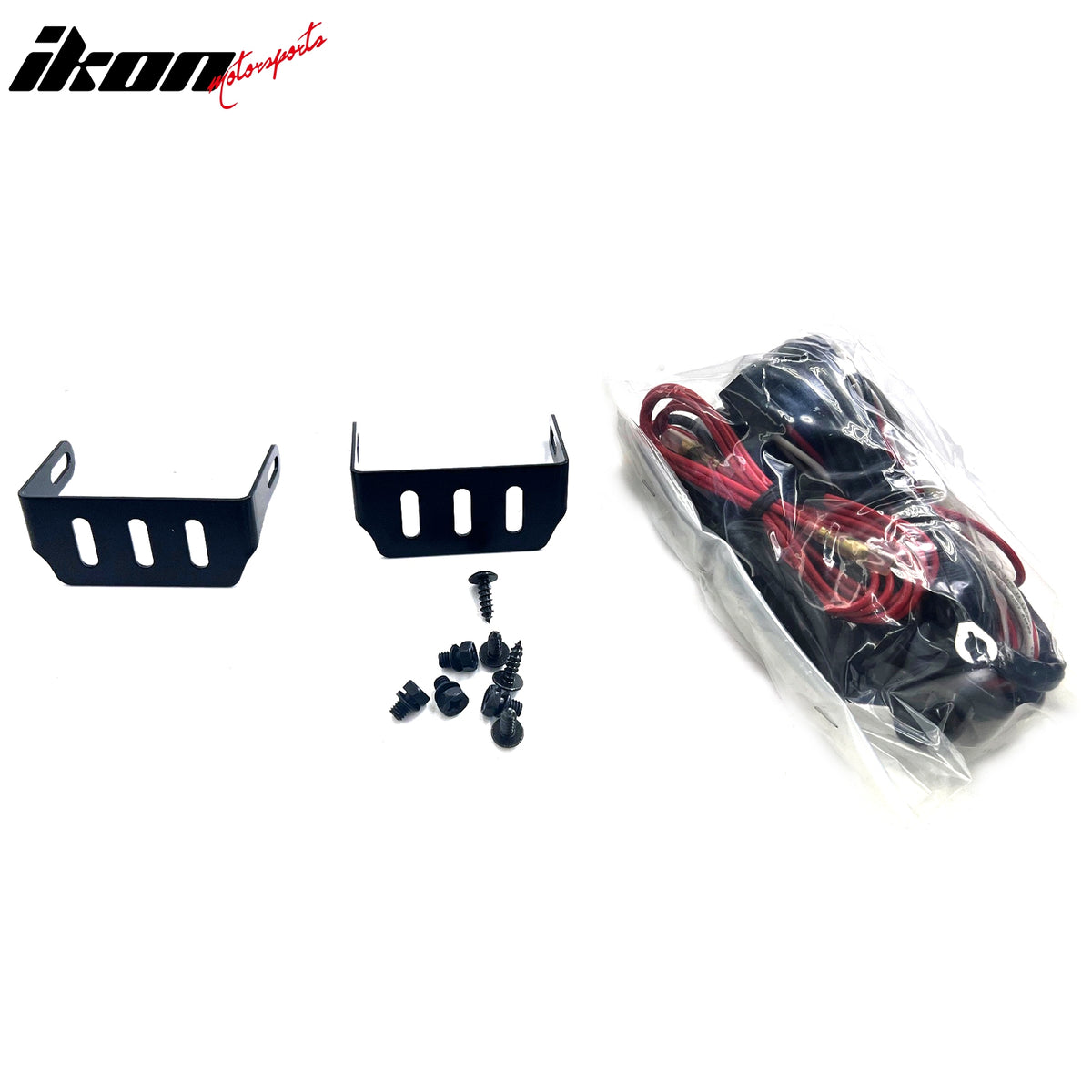 Universal RH LH Front Bumper Driving Fog Lights Halogen Lamps W/Wiring Harness