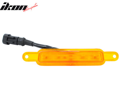 Fits Chevy Silverado GMC Sierra 1500 2500 3PC LED Grille Light W/Wiring Harness