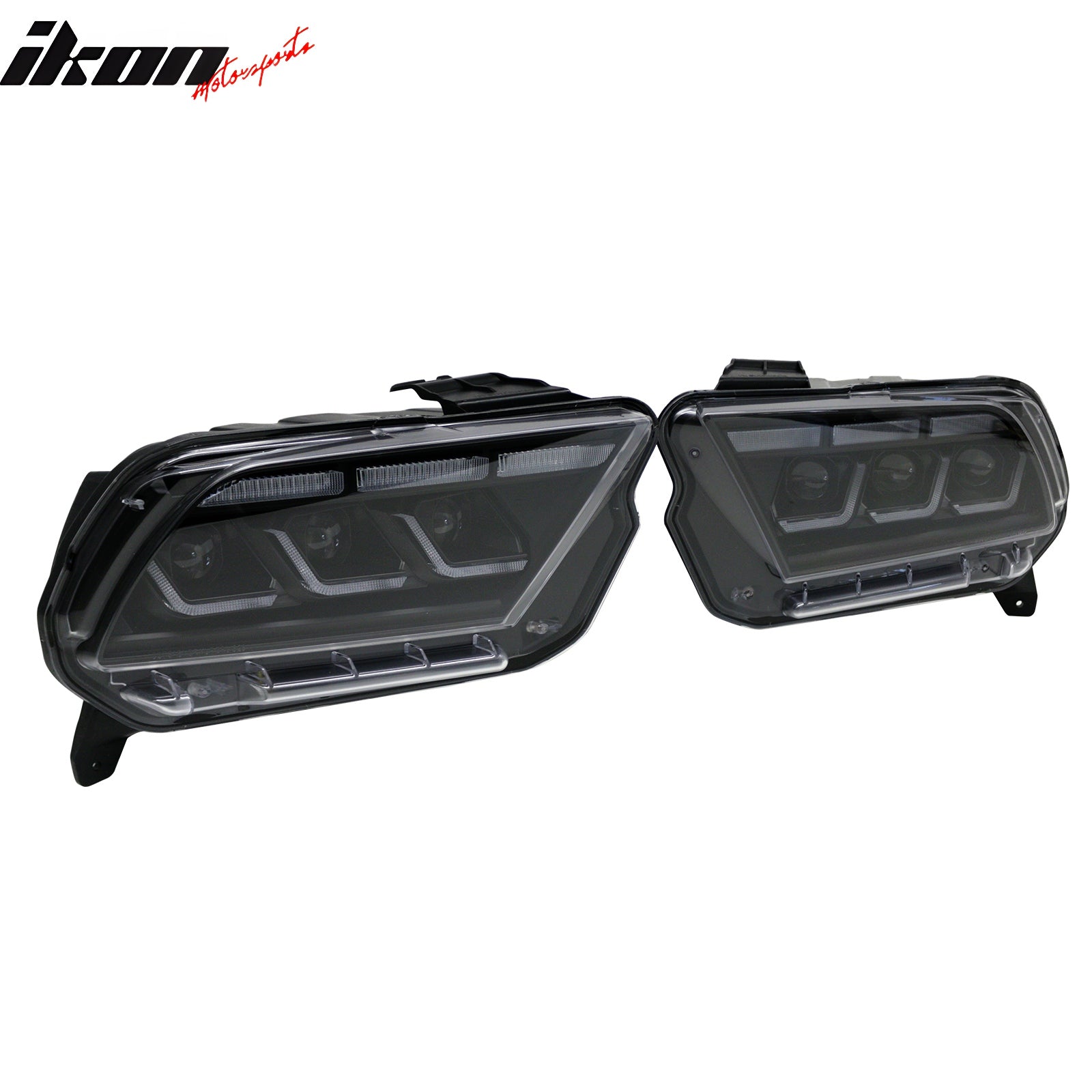 Fits 10-14 Ford Mustang 2024 S650 Style Headlights W/DRL Turn Signal H/L Beam