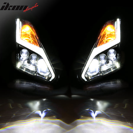 Fits 09-22 Nissan GTR R35 OE Factory Style LED Headlights + Brake Tail Light 4PC