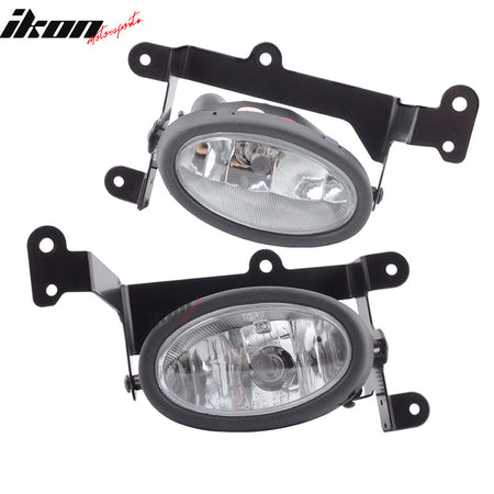 Fits 06-08 Honda Civic 2Dr Coupe Clear Lens Fog Lights WithSwitch OE Style Pair