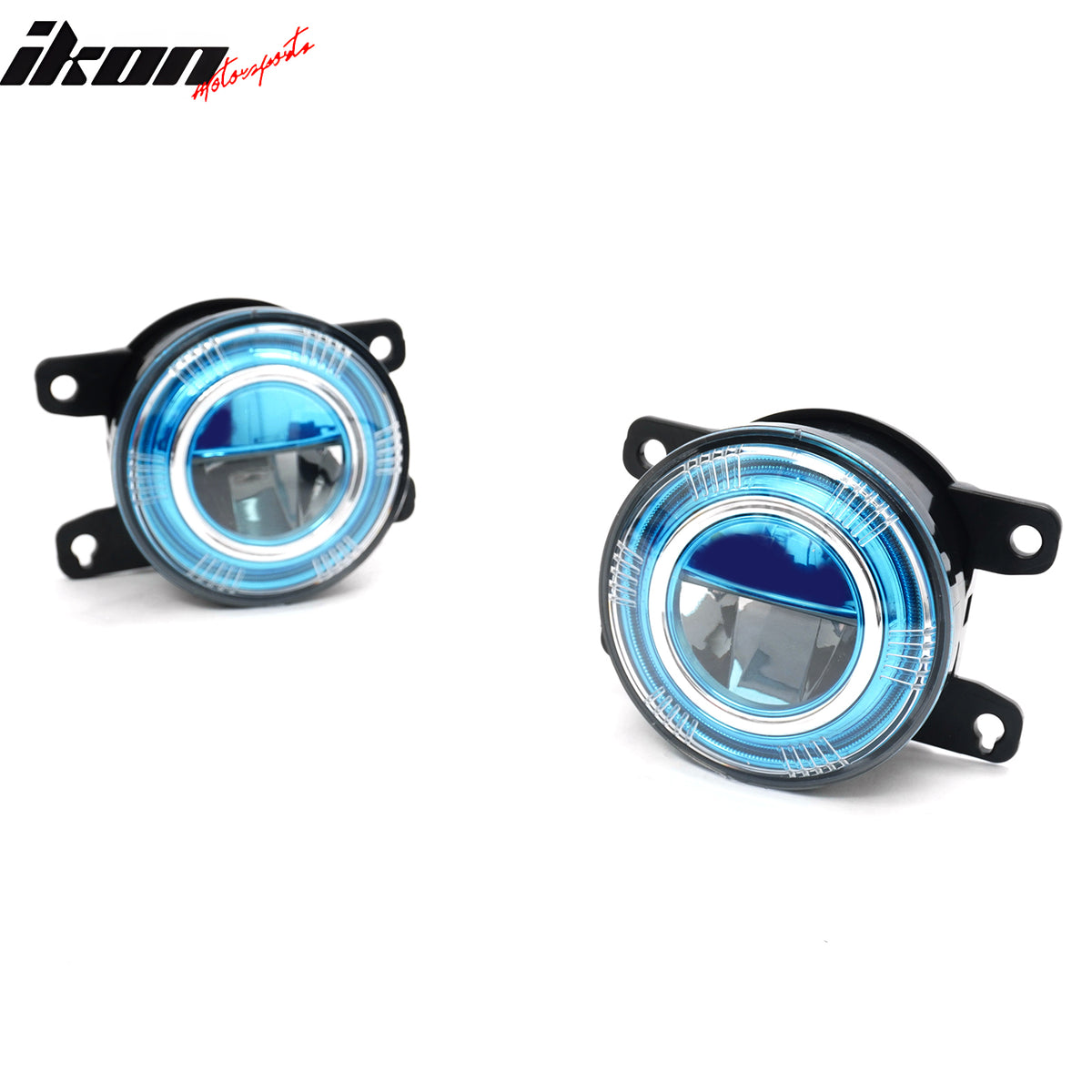 Fits 16-24 Honda Civic FC FK FE High Quality JDM Foglights Blue Lens White LED