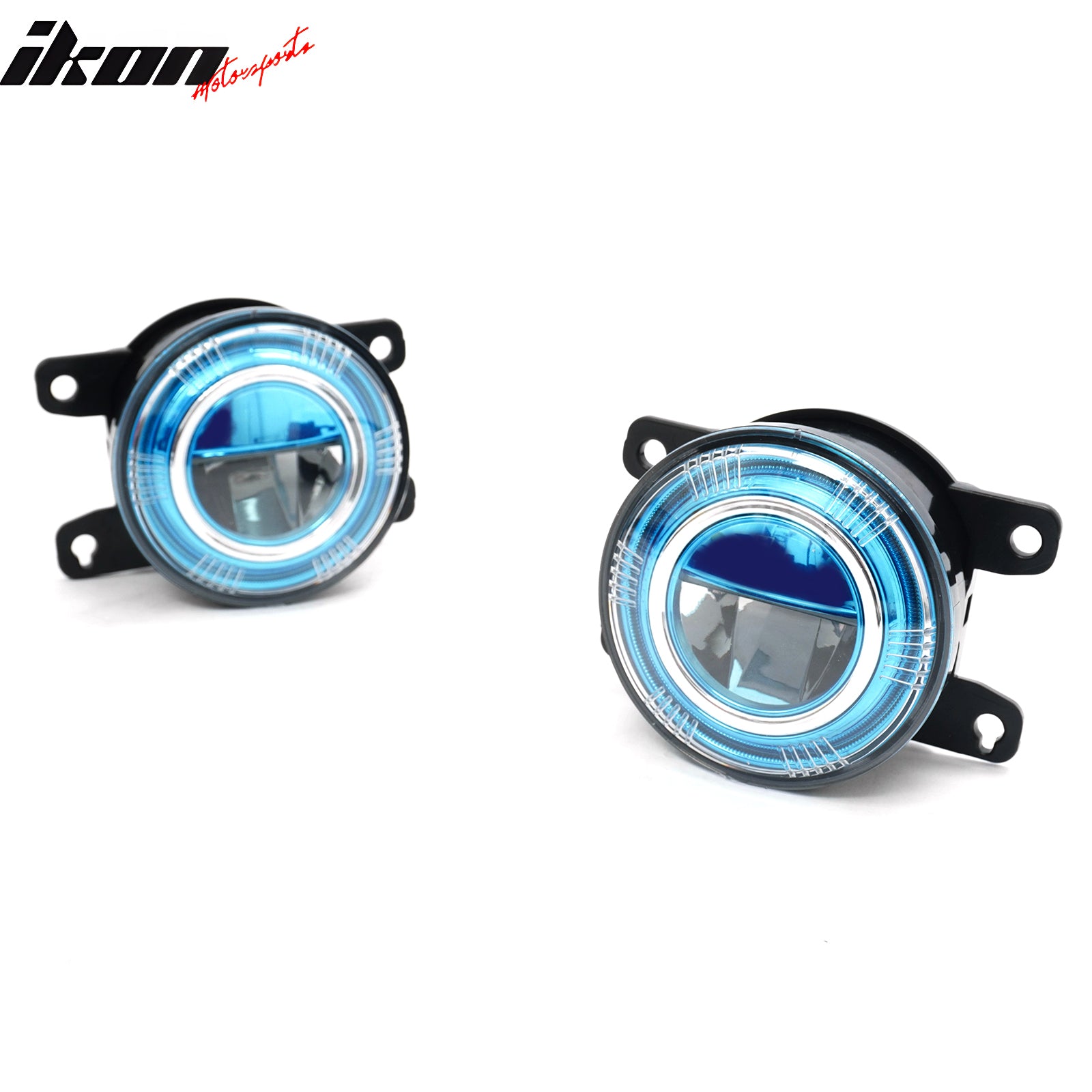 Fits 16-24 Honda Civic FC FK FE High Quality JDM Foglights Blue Lens White LED
