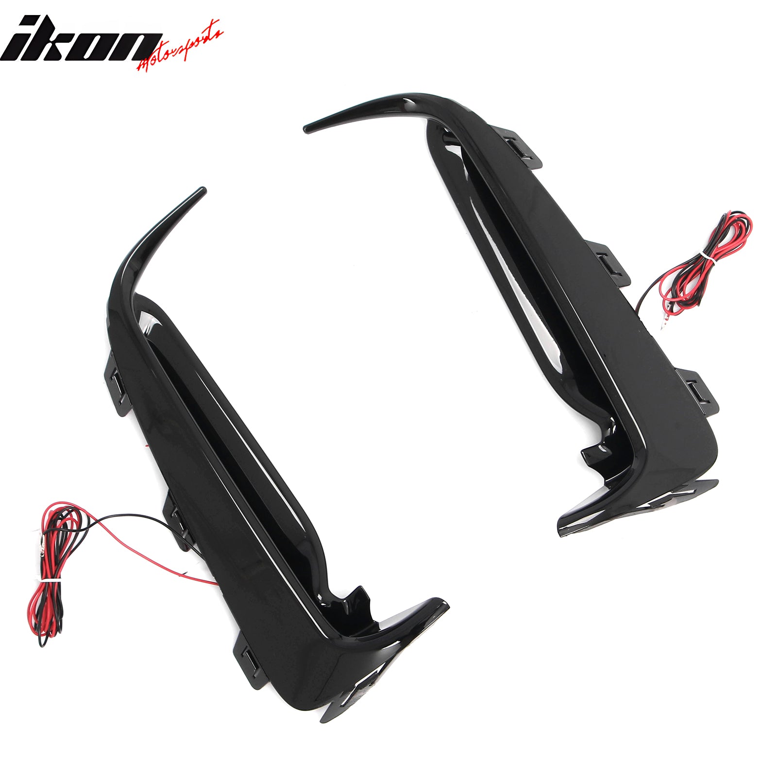 Fits 23-26 Honda Civic Type R FL5 JDM Bumper White LED Daytime Running Light 2PC
