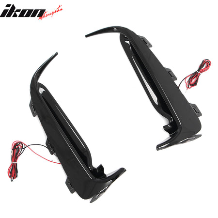 Fits 23-26 Honda Civic Type R FL5 JDM Bumper White LED Daytime Running Light 2PC
