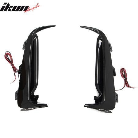 Fits 23-26 Honda Civic Type R FL5 JDM Bumper White LED Daytime Running Light 2PC