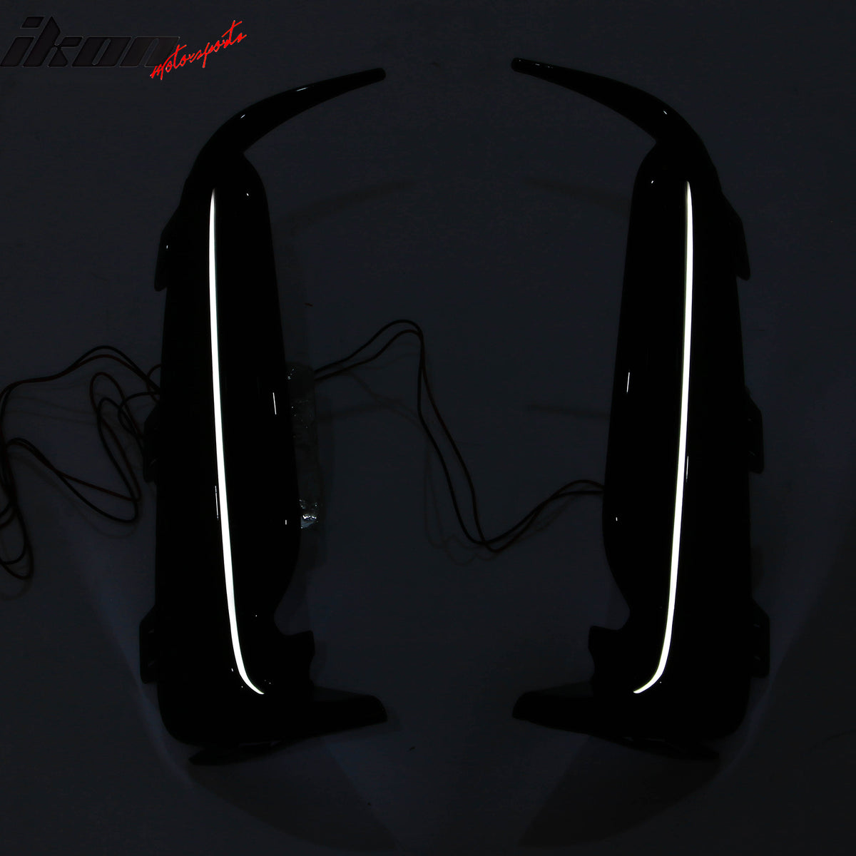 Fits 23-26 Honda Civic Type R FL5 JDM Bumper White LED Daytime Running Light 2PC