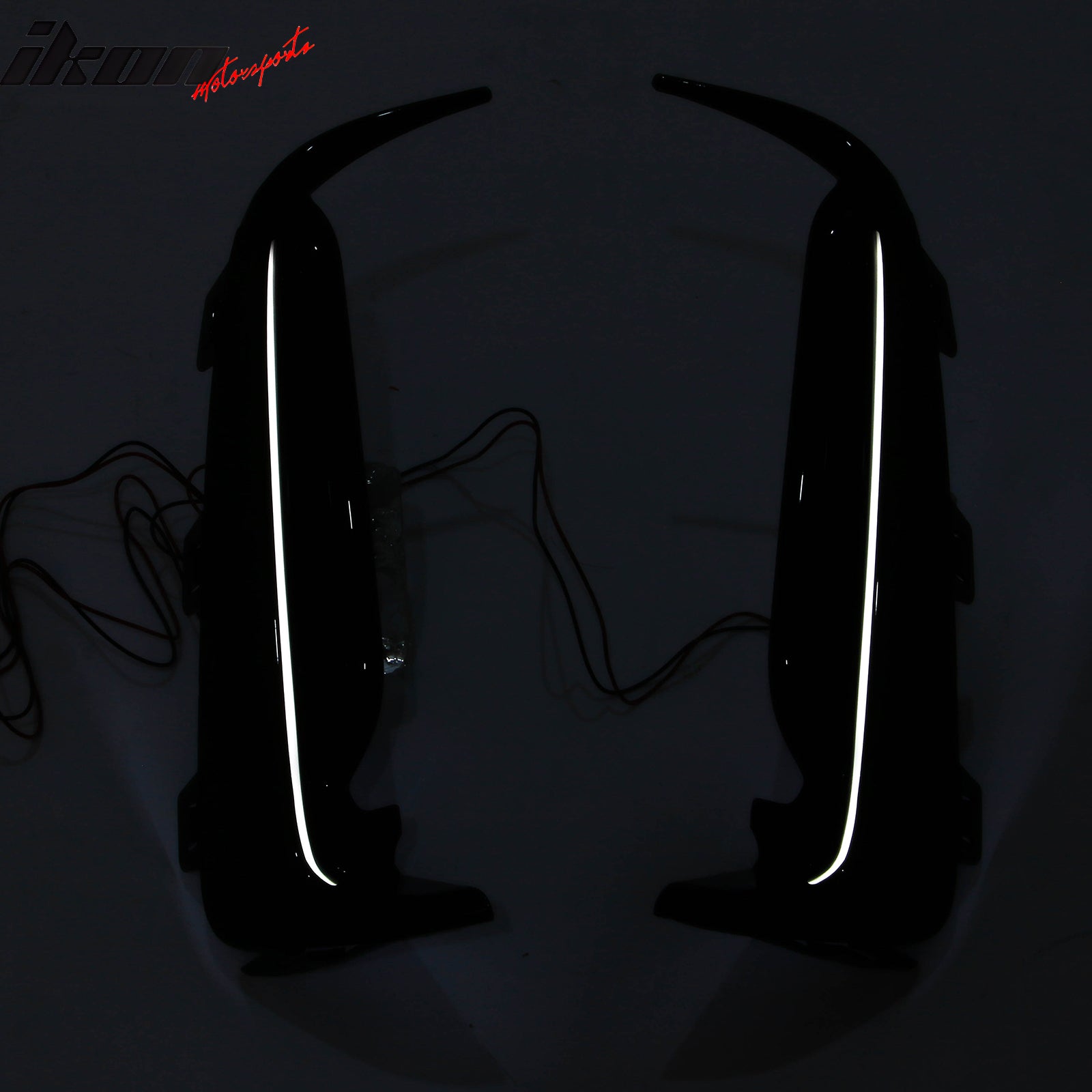 Fits 23-26 Honda Civic Type R FL5 JDM Bumper White LED Daytime Running Light 2PC