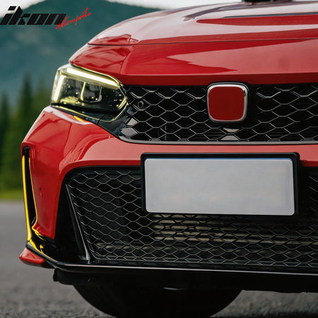 Fits 23-26 Honda Civic Type R FL5 JDM Bumper Amber LED Daytime Running Light 2PC