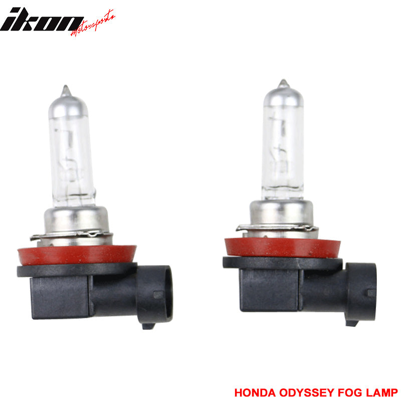 Fits 05-07 Odyssey Fog Lamp Fog Light Pair LH RH Wiring Kit Bulb H11 12V 55W
