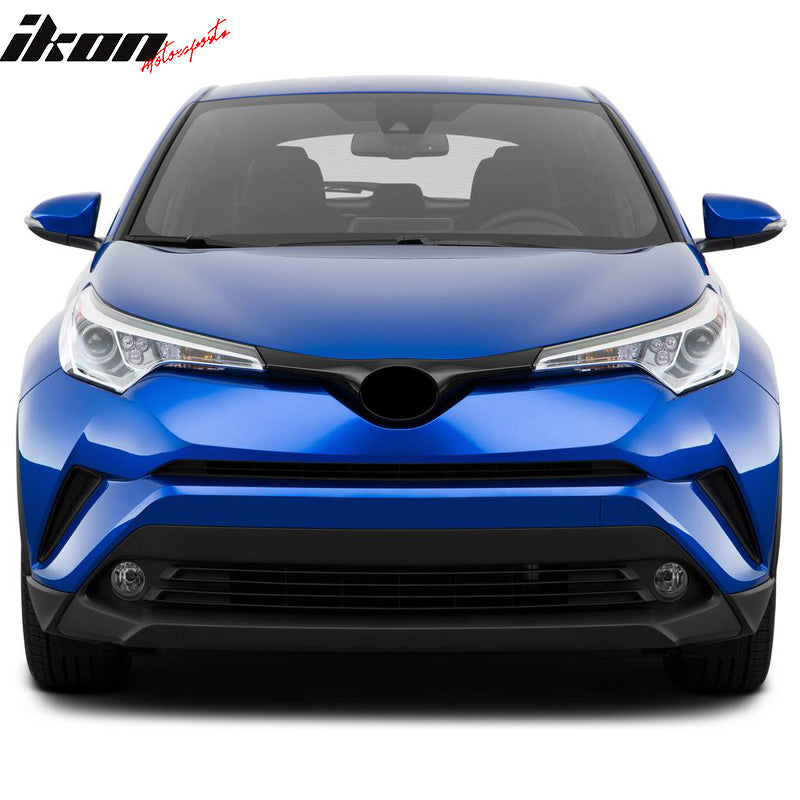 Fits 17-19 Toyota C-HR OE Style Foglights Kit ABS Black Housing Clear Lens
