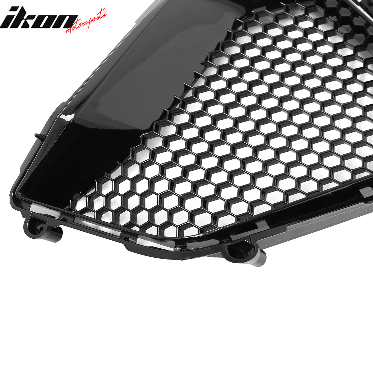 Fits 24-26 Ford Mustang GT Fog Light Cover Shelby Super Snake Style Gloss Black