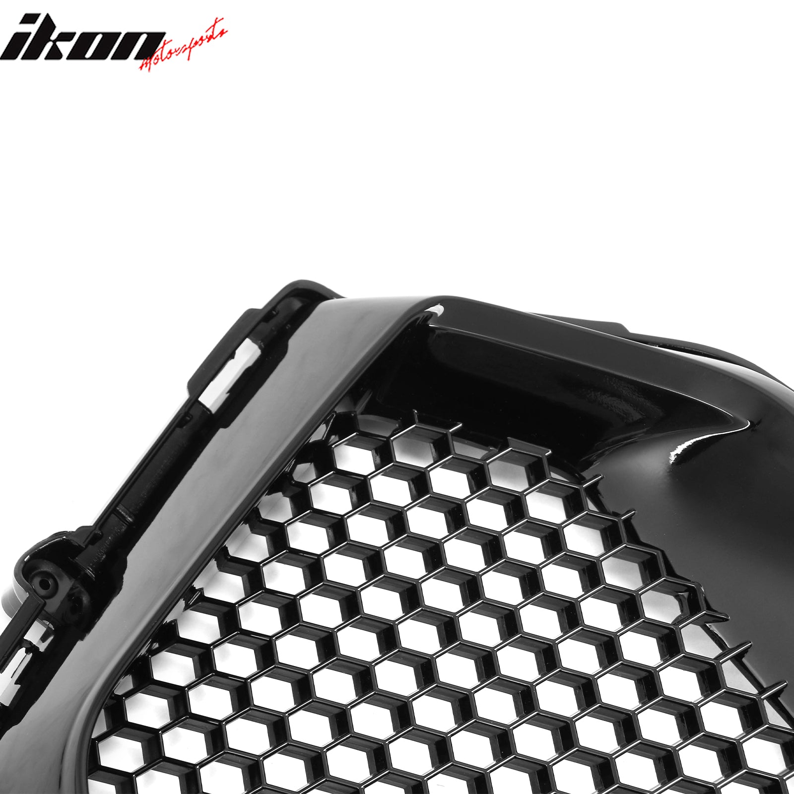 Fits 24-26 Ford Mustang GT Fog Light Cover Shelby Super Snake Style Gloss Black