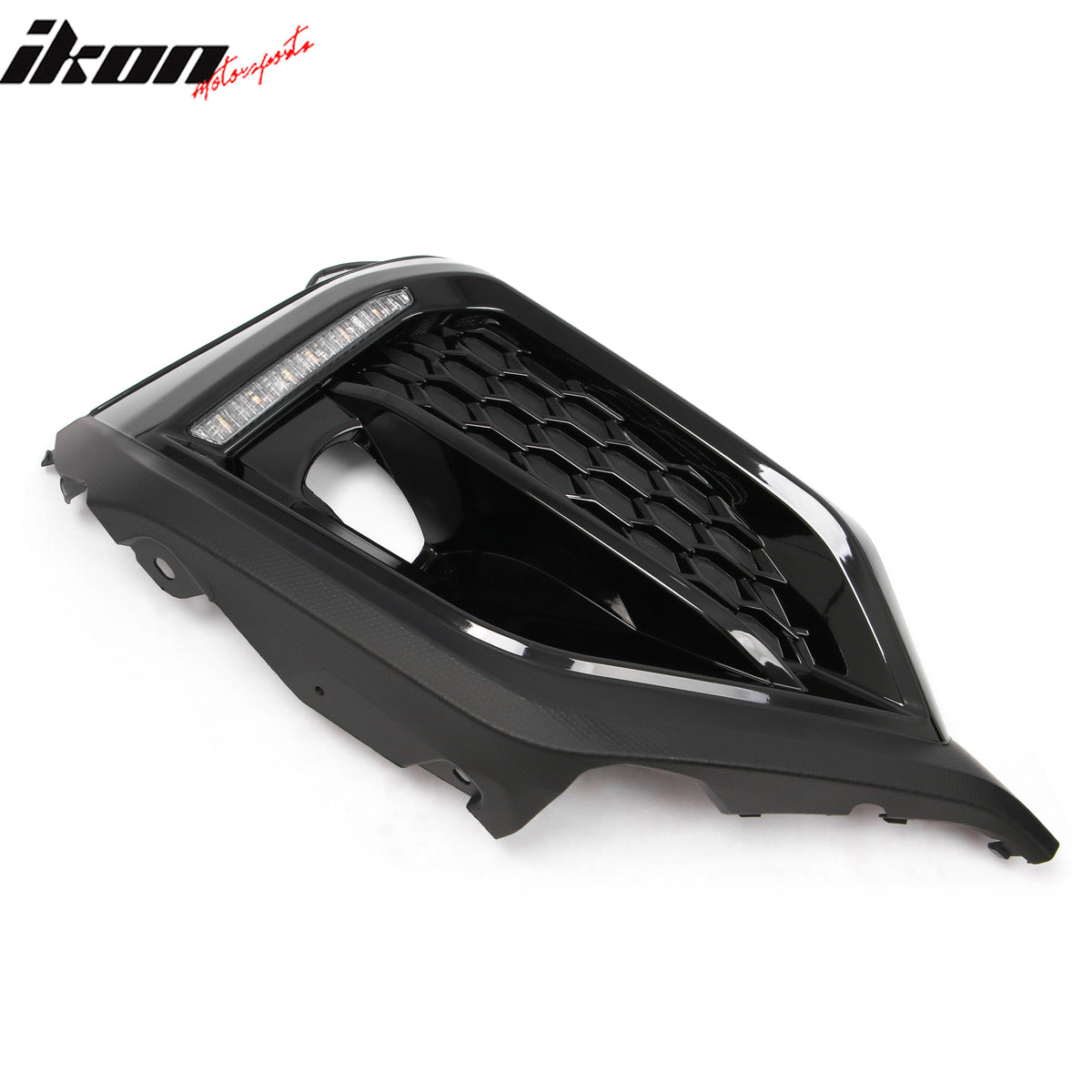 Fits 22-26 Subaru WRX VB OE Style Front Foglight Bezels W/LED Yellow Turn Signal