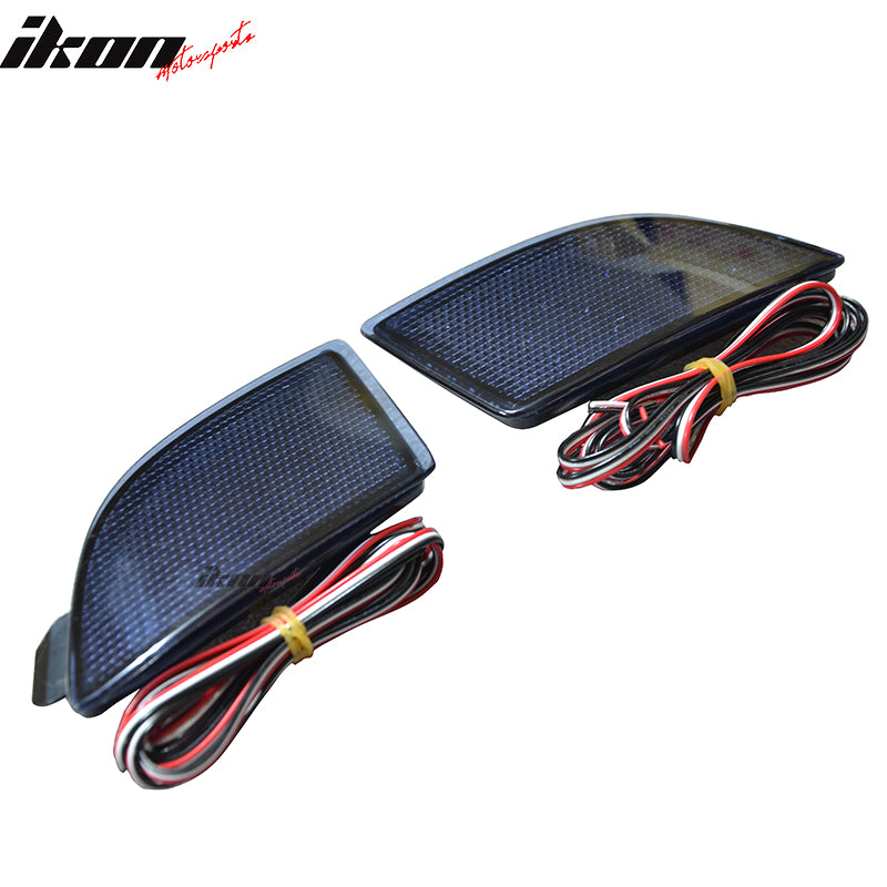 Fit 2014-2016 Mazda 3 4D Full Protection Kit w/ Black Lights