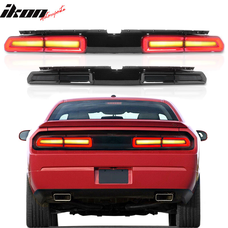 2008-2014 Dodge Challenger Sequential Turn Signal Tail Lights 2PC