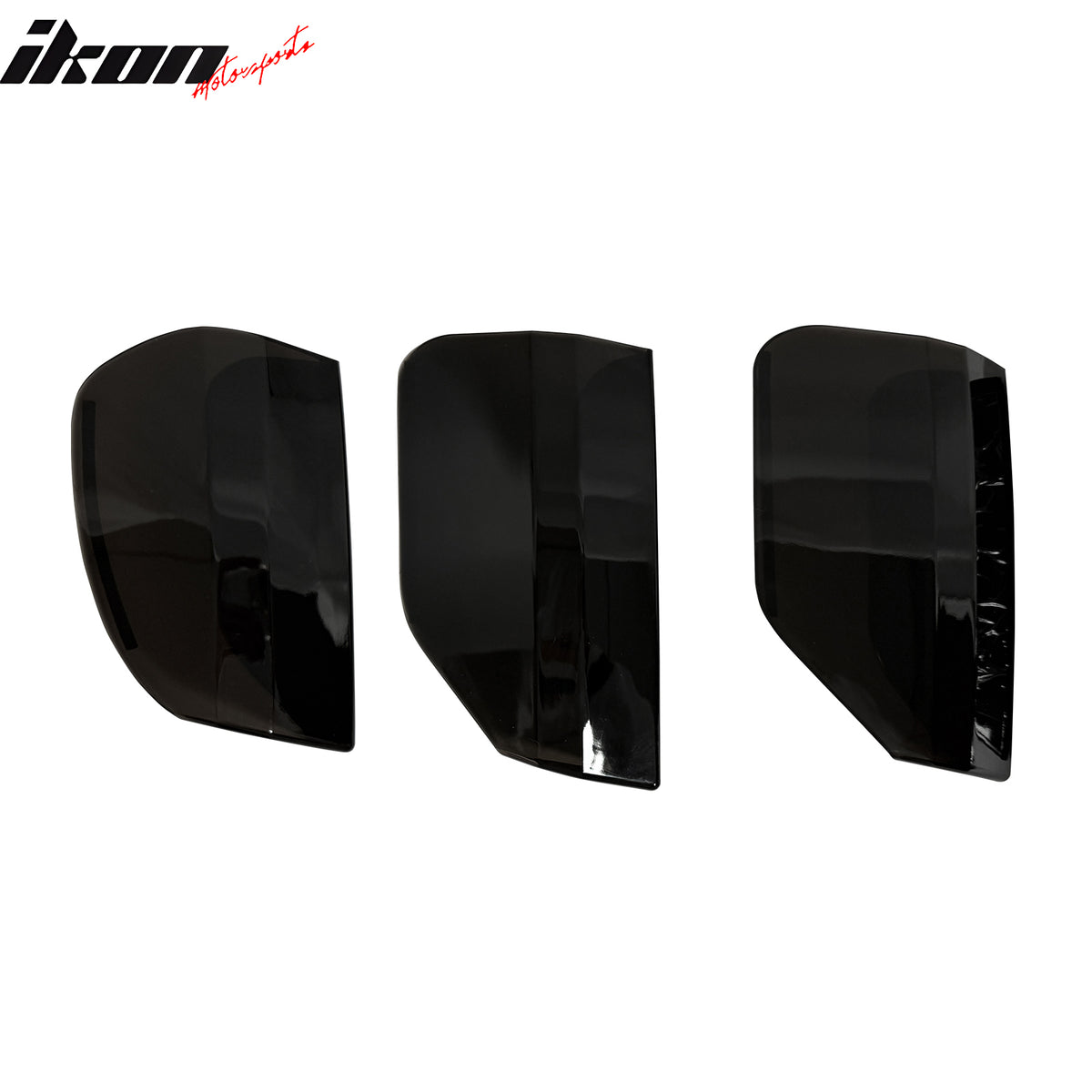 Fits 15-17 Ford Mustang Smoke Black Rear Tail Lamp Cover Guard Trims PC 6PCS Set