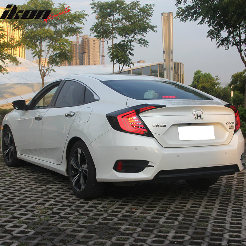Fit 2016-2018 Honda Civic Corner Lights & Tail Lights Smoke Light Bulbs