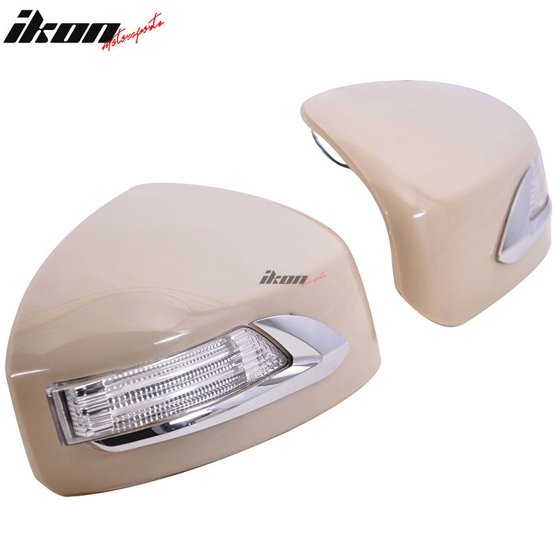 Fits 09-13 Infiniti FX35 13-15 QX70 Side Mirror Cover W/ LED