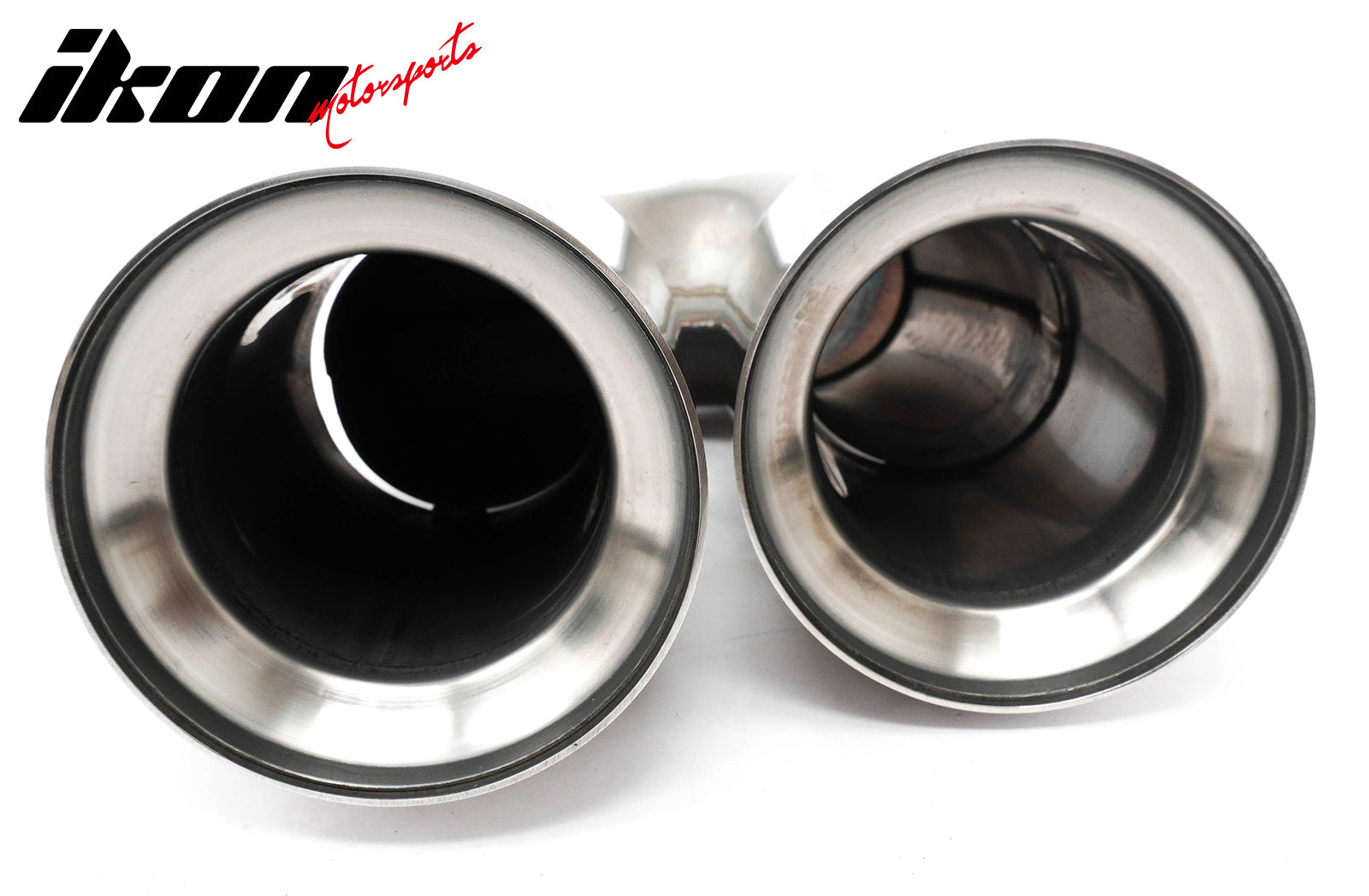 Fits 21-23 BMW 5 Series G30 M5 Style Stainless Steel Quad Exhaust Tips Silver