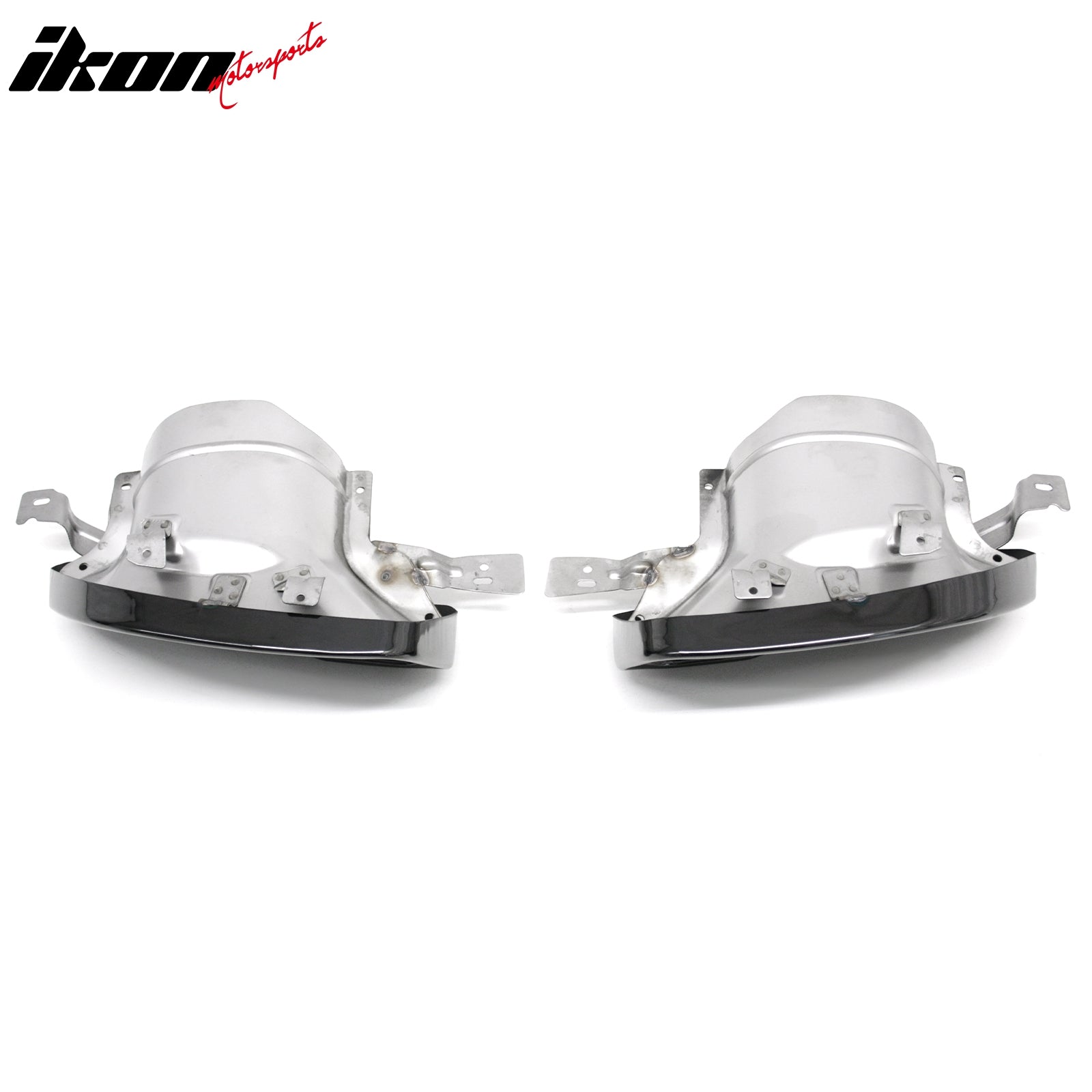 Fits 22-26 BMW 2-Series G42 M240i Aluminum Square Muffler Tailpipe Exhaust Tip