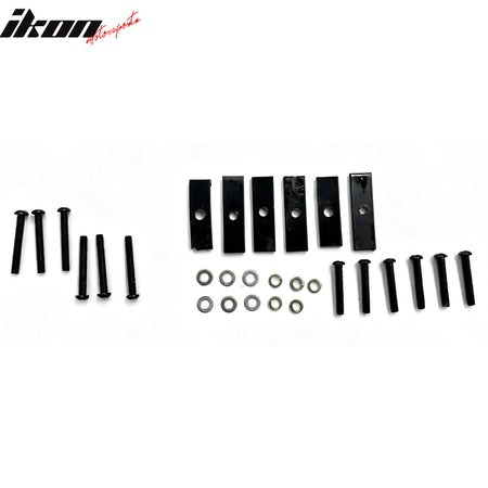 Fits 04-08 Ford F-150 Chrome Billet Style Front Bumper Hood Upper Grille Trim