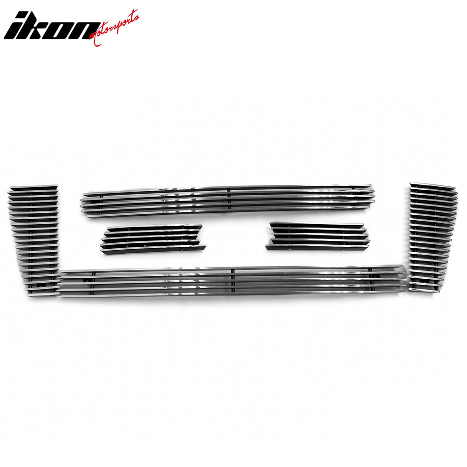 2004-2008 Ford F-150 Chrome Front Bumper Upper Billet Grille Insert