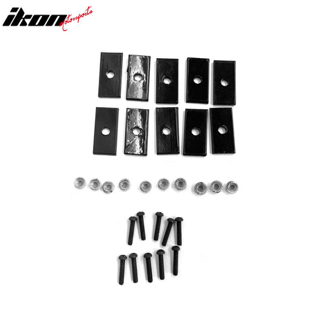 Fits 04-08 Ford F-150 Replacement Front Bumper Upper Billet Grille Insert Chrome