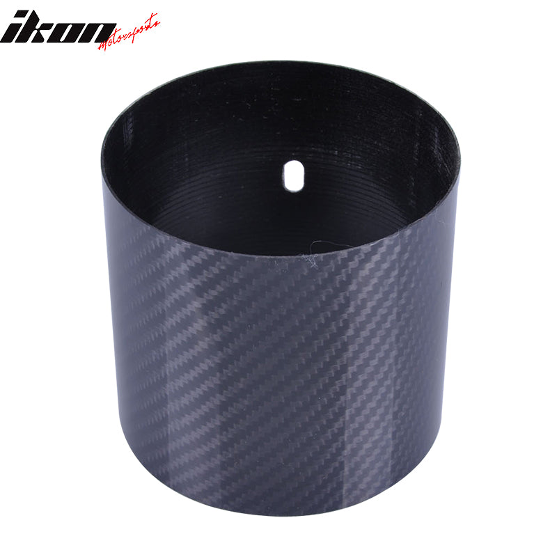 Last One Universal Fitment 4 Inch N1 Style Carbon Fiber Rear Muffler Exhaust Tip