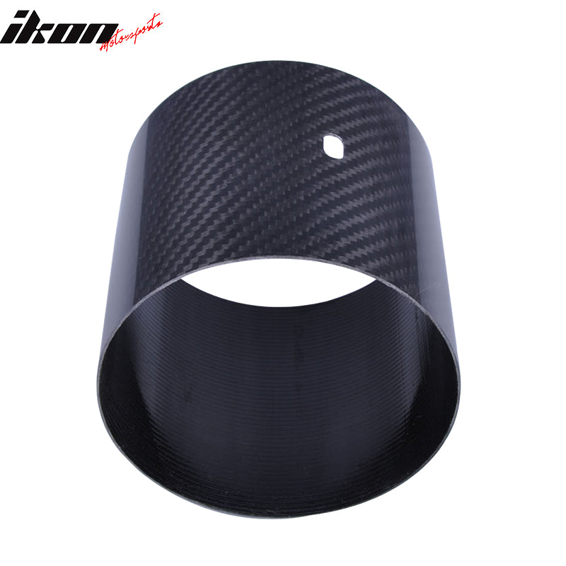 Last One Universal Fitment 4 Inch N1 Style Carbon Fiber Rear Muffler Exhaust Tip