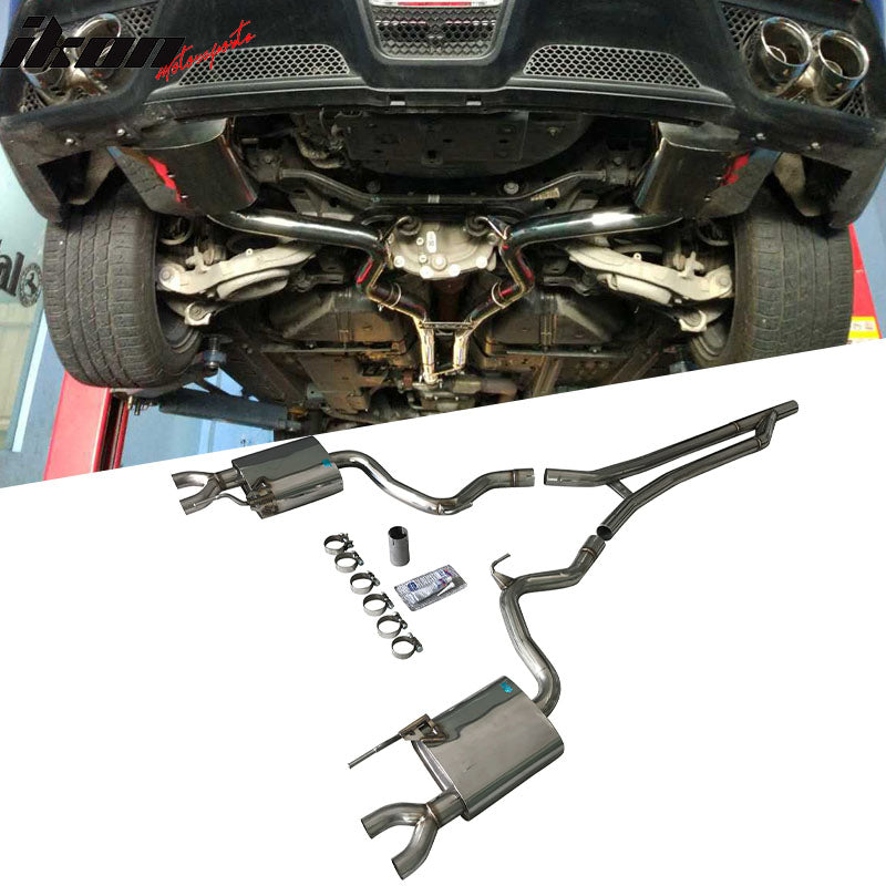 2015-2017 Ford Mustang Ecoboost 2.3T P Style Catback Exhaust Kits