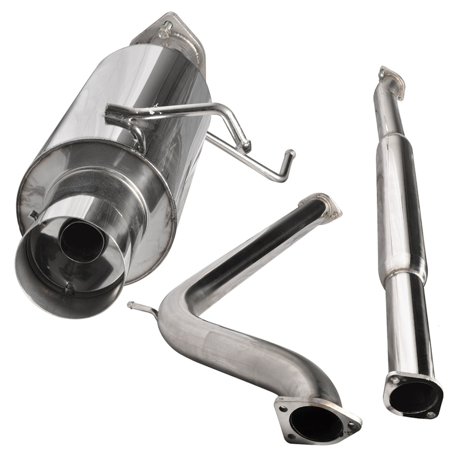 Fits 06-08 Mitsubishi Eclipse 6Cyl Catback Exhaust System w/ 4" Tip