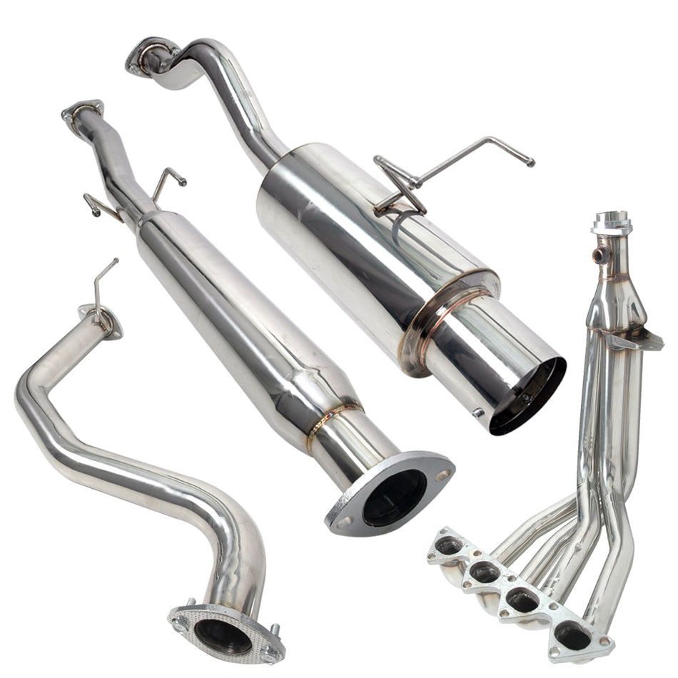 Fits 94-01 Acuraintegra GS/RS/LS Catback Exhaust System + Header