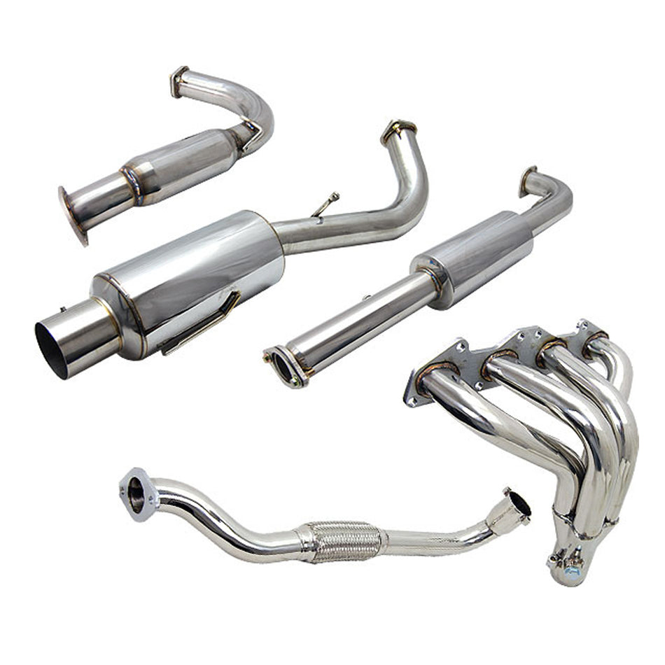 95-99 Mitsubishi Eclipse Catback Exhaust System + Header