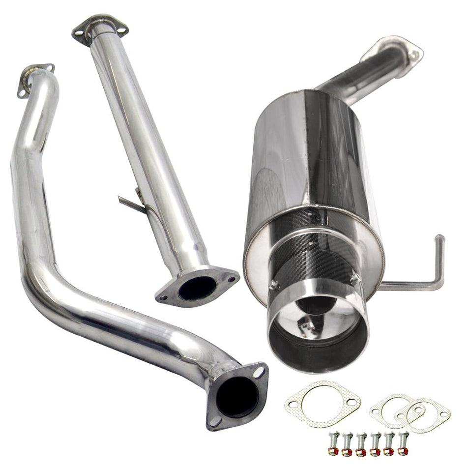 02-05 Nissan Sentra SE-R Spec-V Catback Exhaust System w/ CF Tip