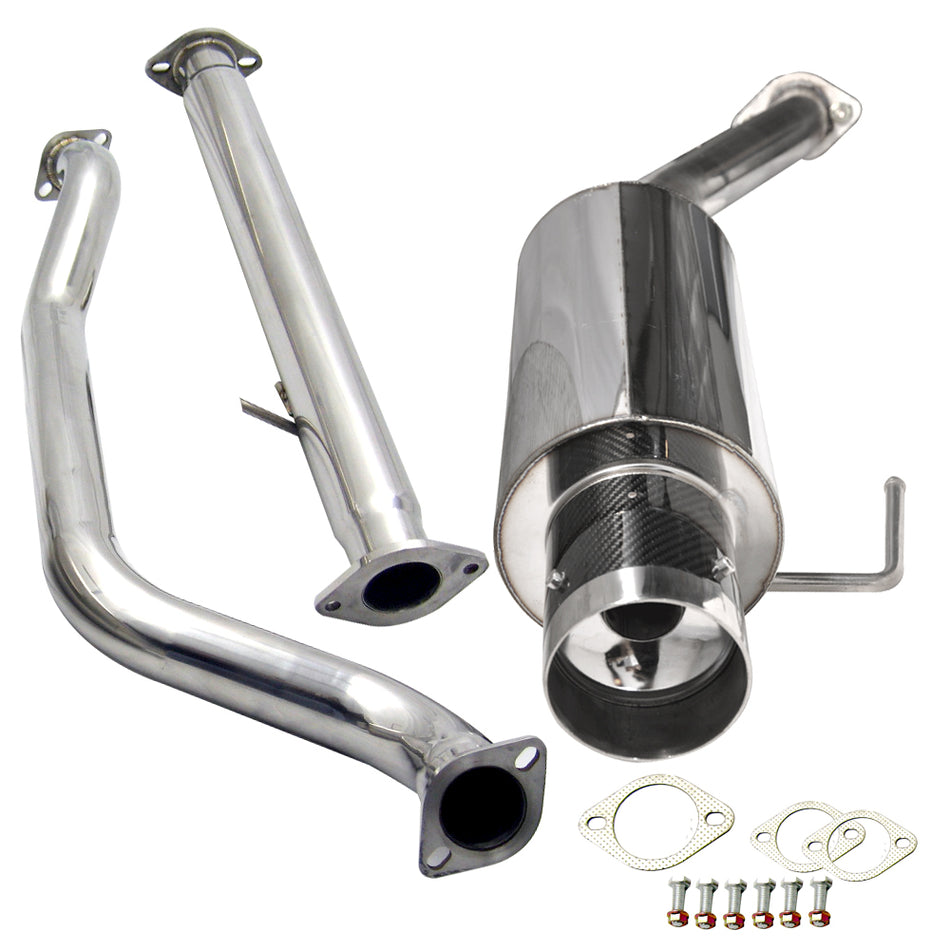 02-05 Nissan Sentra SE-R Spec-V Catback Exhaust System w/ CF Tip