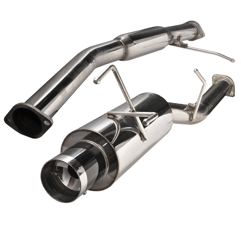 89-94 Nissan 240SX S13 SR20DET Catback Exhaust System w/ CF Tip