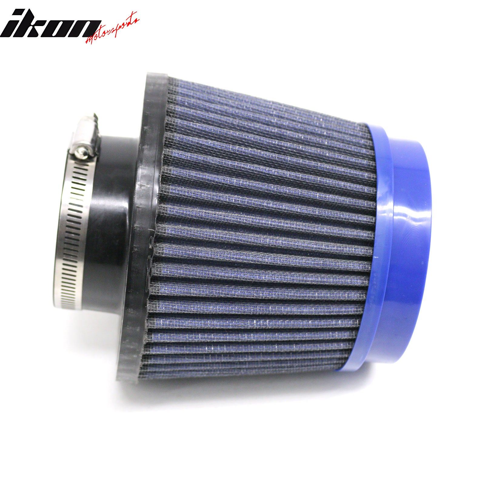 Universal 3"/76mm High Flow Inlet Dry Filter Cold Air Intake Cone Replacement