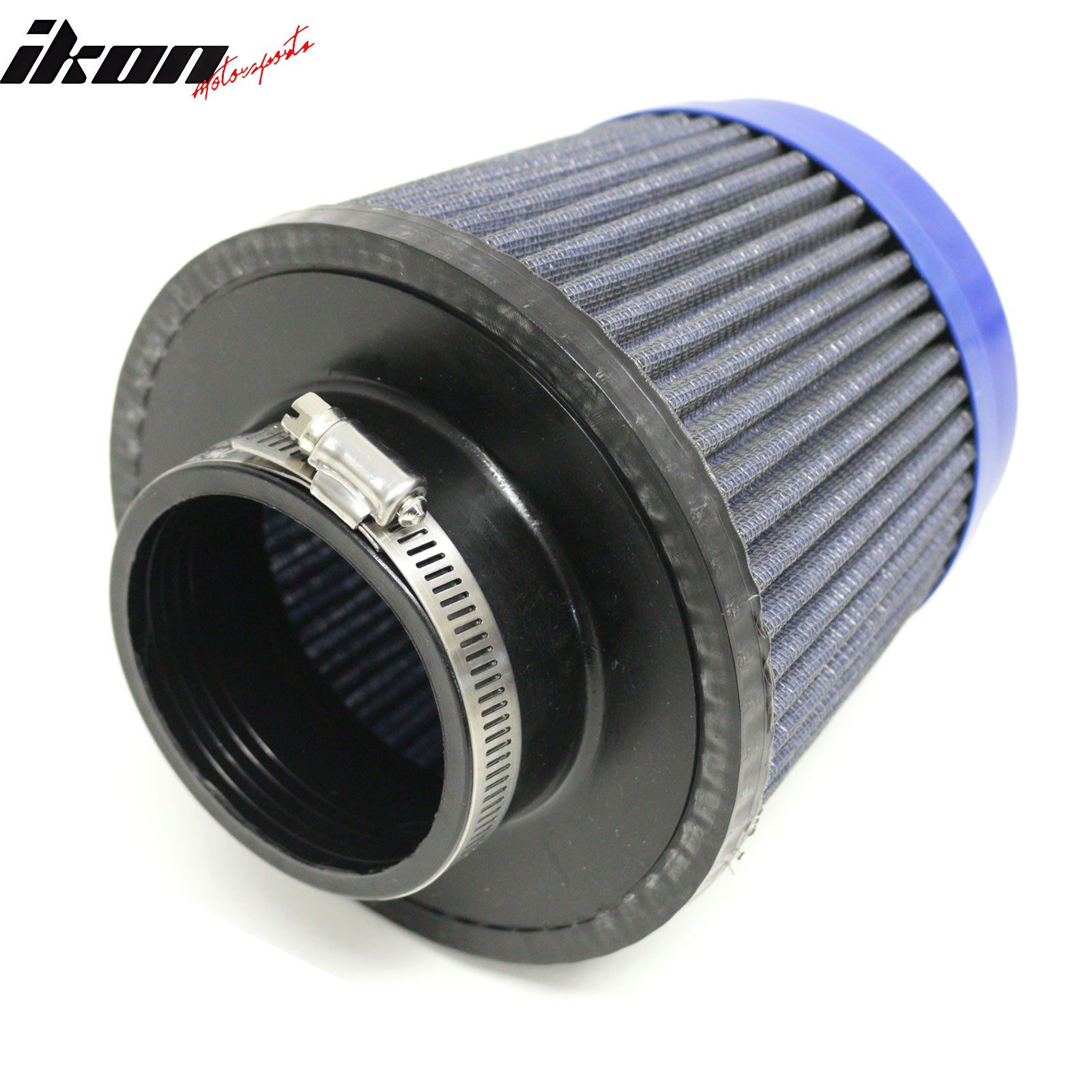 Universal 3"/76mm High Flow Inlet Dry Filter Cold Air Intake Cone Replacement